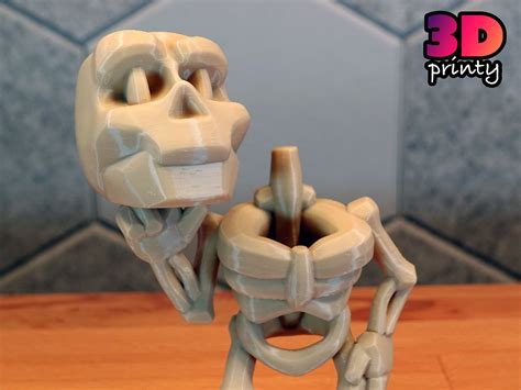 Mini Skeleton Sculptember Model 8 By 3d Printy Download Free Stl Model