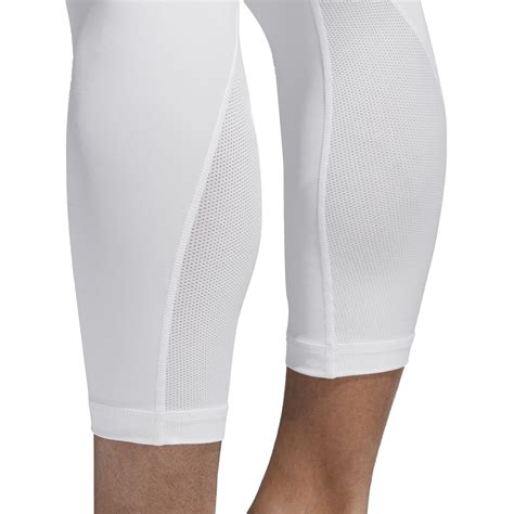 Adidas Alphaskin Sport Tights 3 4 White