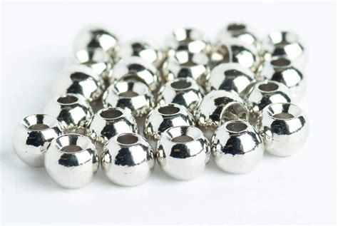 Tungsten Beads For Fly Tying Pack Nickel Mm