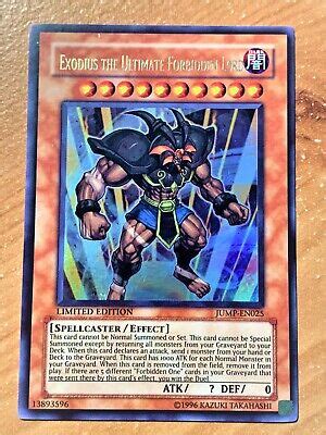 Yugioh Exodius The Ultimate Forbidden Lord Jump En Nm Ultra Rare