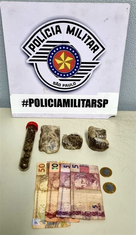 Homem Preso Em Flagrante Ap S Abordagem Policial Localizar Maconha Em