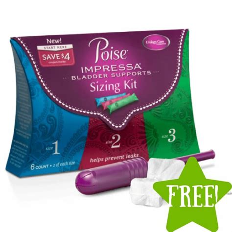 FREE Poise Impressa Sample Pack