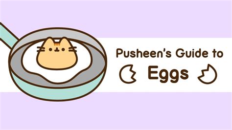 Pusheen S Guide To Eggs Youtube