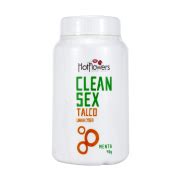 Talco Clean Sex Talco especial para conservação de brinquedos eróticos adultos HOT FLOWERS