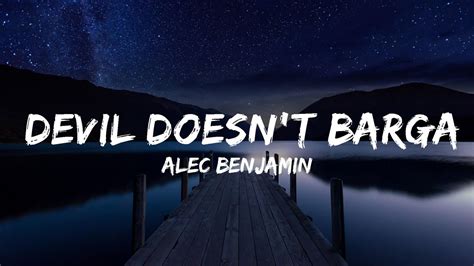 Alec Benjamin Devil Doesn T Bargain Lyrics Lyrics Video Official