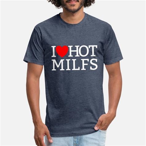 Red Milf Love T Shirts Unique Designs Spreadshirt