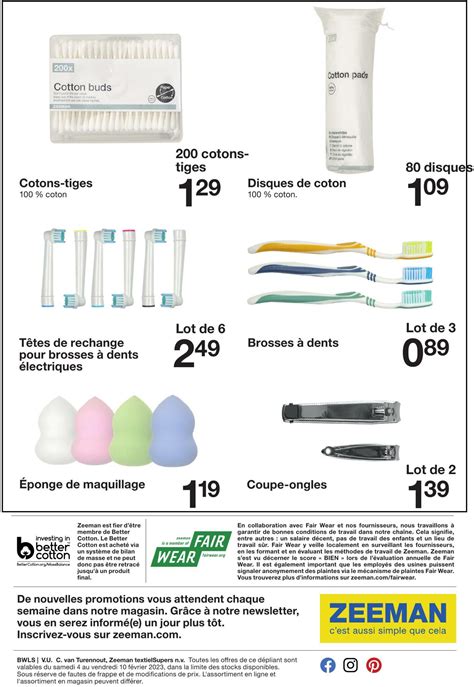 Zeeman Folder Promotionnel - Valable à partir du 04.02 au 10.02 - Page ...