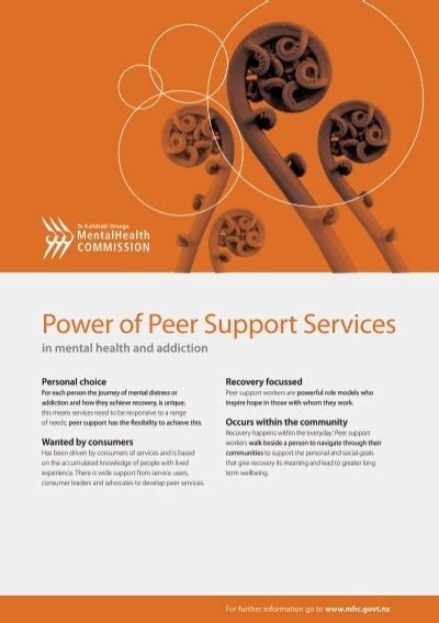 Power Of Peer Support Services