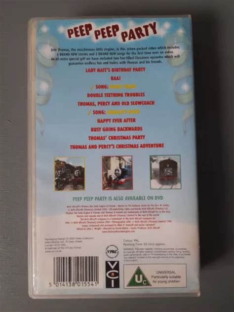 Thomas The Tank Engine And Friends Peep Peep Party Vhs