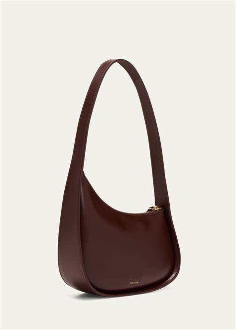 The Row Half Moon Shoulder Bag In Leather Bergdorf Goodman