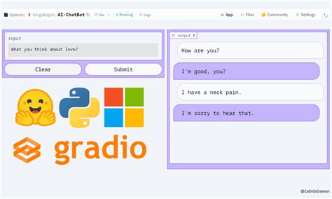 Cr Ez Un Chatbot Ia En Minutes Avec Hugging Face Et Gradio