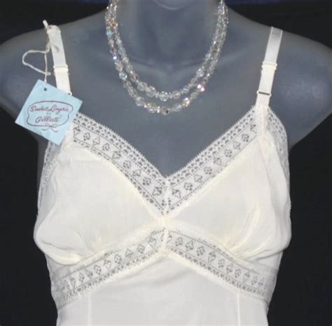 Ivory Crystal Pleat Full Slip By Gay Lure At Classy Option Vintage Crystal Pleats