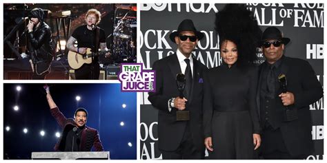 2022 Rock And Roll Hall Of Fame Highlights Eminem Dr Dre Ed Sheeran