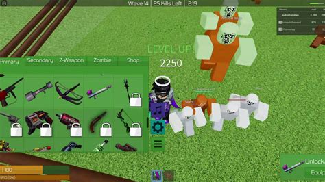 Reaching Level 2250 And Getting The Teapot Launcher Zombie Rush Roblox Youtube