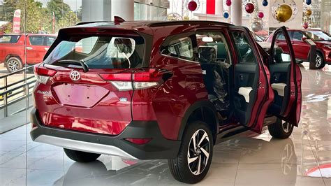 toyota rush   red color review interior  exterior youtube