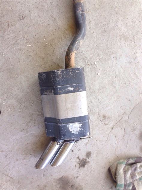 Банка выхлопа Brabus — Mercedes-Benz E-Class (W124), 5 л, 1993 года ...