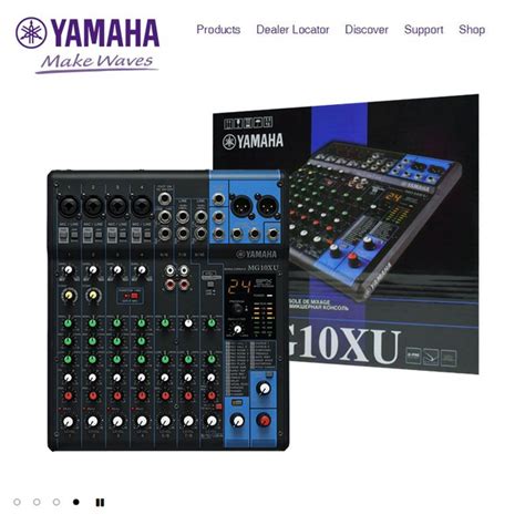 Yamaha MG10XU Профессиональный пульт управления эффектами - купить с ...