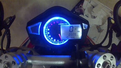 Digital Speedometer Honda Wave Dash R Part Youtube