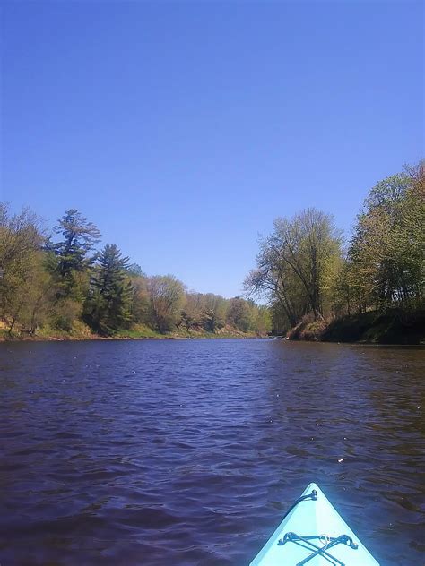 Perfect Day To Kayak Down The Sandy River Rmaine