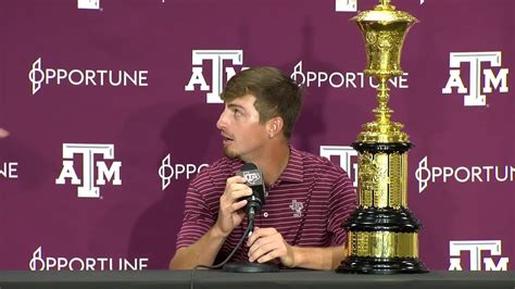 WATCH NOW Texas A M Golfer Sam Bennett Discusses Winning U S Amateur