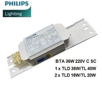 Jual Philips Ballast Tl Watt Bta W V Trafo Tl Fluorescent Lamp