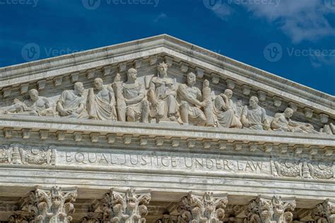 Supreme Court building in Washington dc detail 20199540 Stock Photo at ...