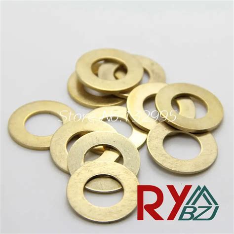 Brass Washer M M M M M M M M M M M M M Brass Flat