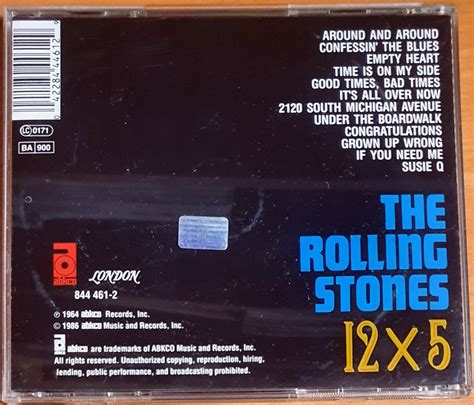 The Rolling Stones 12x5 1964 Cd 1986 Abkco Remastered Reissue 2el