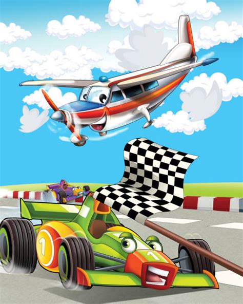 rally car cartoons stock  pictures royalty  images