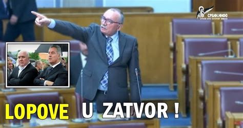 Skup Tina Cg Dr Branko Radulovi Kriminalce Je Davno Trebalo Staviti