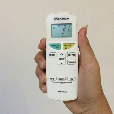 Jual Remote Ac Daikin Arc A Jakarta Barat Bursa Remote