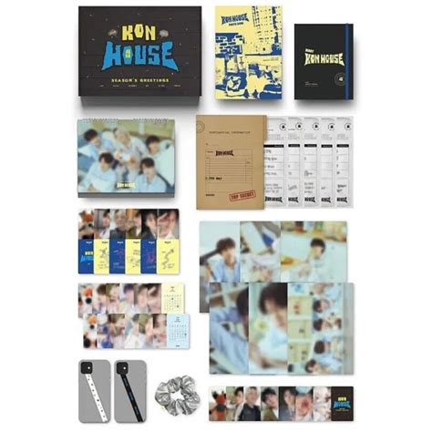 IKON 2024 SEASONS GREETINGS KON HOUSE Calendar Diary Photo Book Card