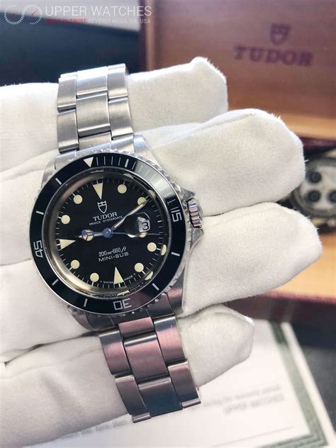 GENUINE ROLEX / TUDOR Mini Submariner 73090 Original Box Circa 1992 - Upper Watches