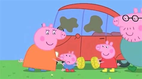 Peppa Pig English Episode | Cleaning The Car | English Episode Season 1 ...