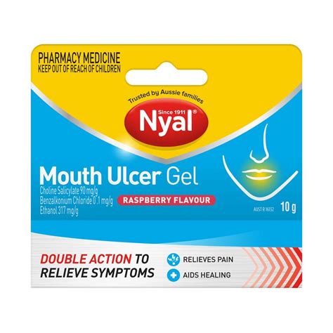 Buy Nyal Mouth Ulcer Gel 10g Online At Chemist Warehouse