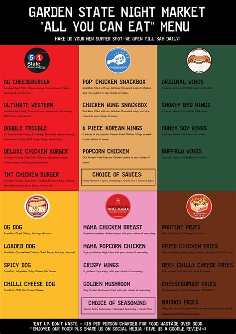 Weekly Buffet | All You Can Eat! — Garden State