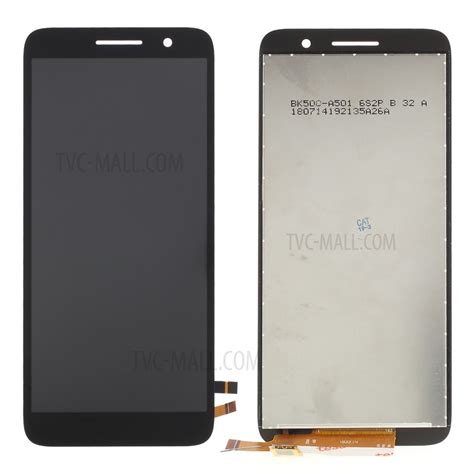 OEM LCD Screen And Digitizer Assembly For Alcatel 1 Black