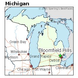 Best Places to Live in Bloomfield Hills, Michigan