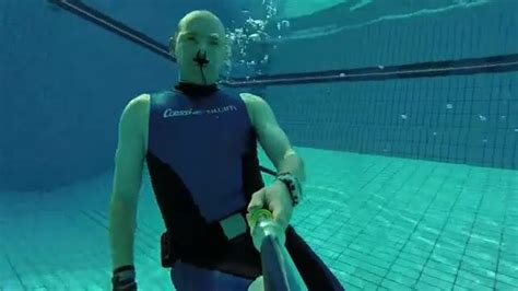 Barefaced Hot Freediver Underwater In Wetsuit ThisVid