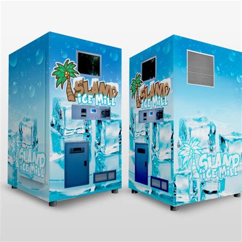 Designs Create A Vinyl Wrap For A Ice Vending Machine Other Design