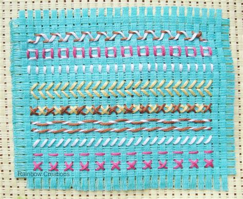 Embroidery Stitches For Children
