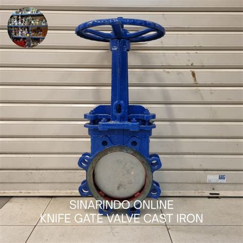 Jual Knife Gate Valve Inch Dn Jis K Cast Iron Jakarta Barat