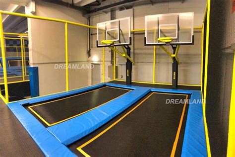 Trampoline Park with Basketball Hoop - Dreamland Manufacturer