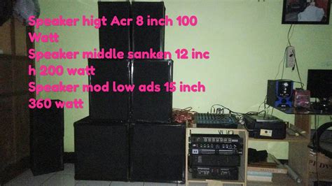 Test Speaker 15 Inch Merk Ads Tipe 1570 360 Watt YouTube