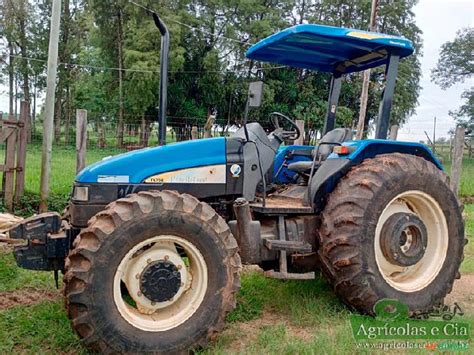 Trator New Holland Tl E X Ano Em Brasil Clasf Veiculos