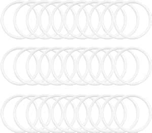 Amazon Framendino Pack Inch Plastic Rings Floral Macrame