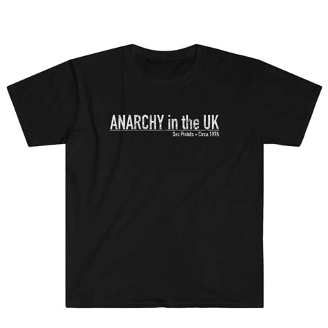 Anarchy In The UK Sex Pistols T Shirt Wicked Crayon