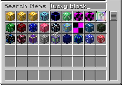 Lucky Block Games By 0pg4merr Screenshots Minecraft Modpacks