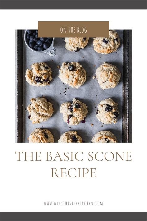 basic scone recipe receita