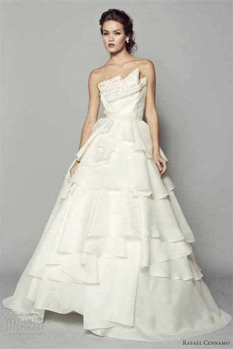 Rafael Cennamo Fall 2013 White Couture Collection Wedding Inspirasi